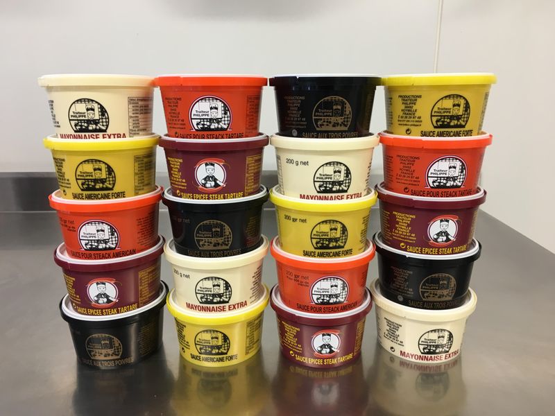 Assortiment de sauces - Lot de 20