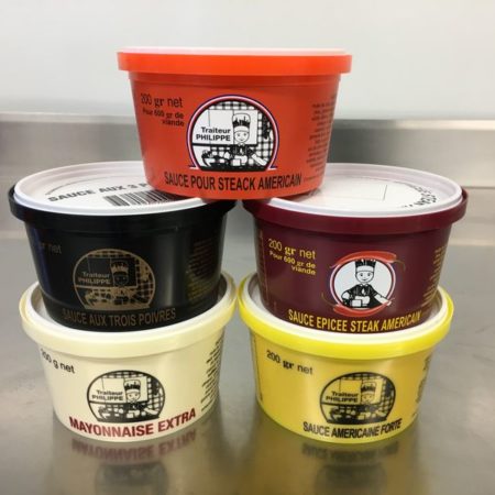 Assortiment de sauces - Lot de 4