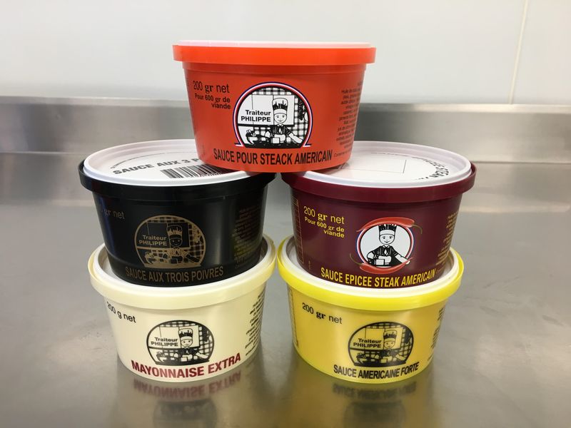 Assortiment de sauces - Lot de 4