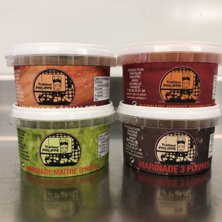 Assortiment de marinades - Lot de 4