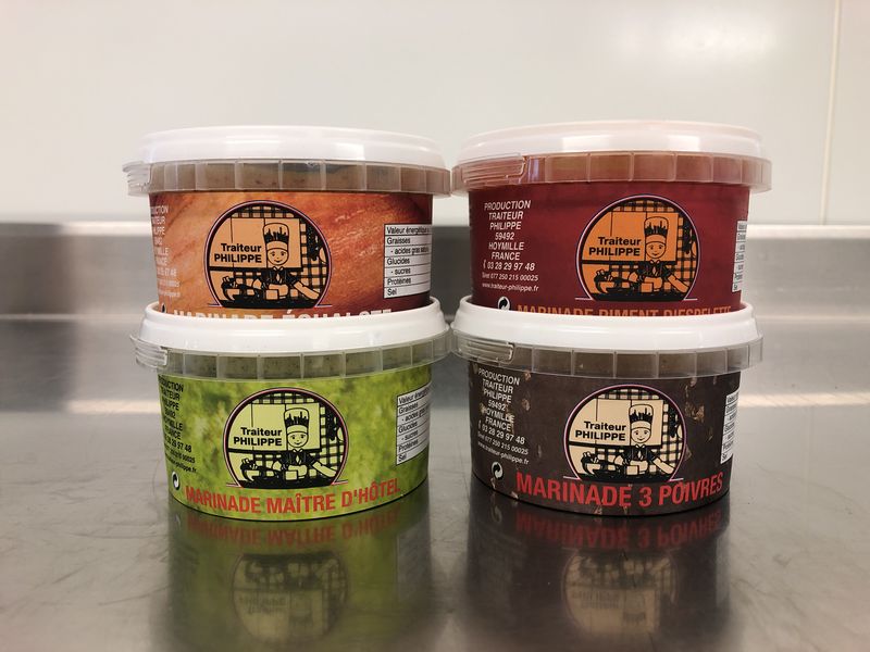 Assortiment de marinades - Lot de 4