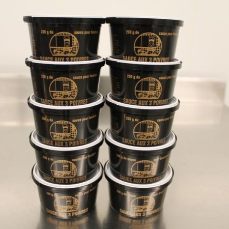 Sauce au poivre - Lot de 10