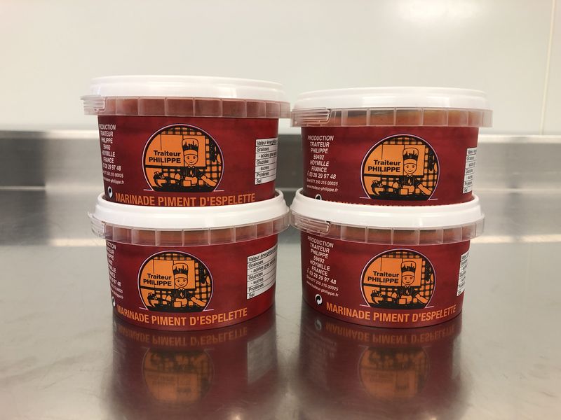 Marinade au piment d'Espelette - Lot de 4
