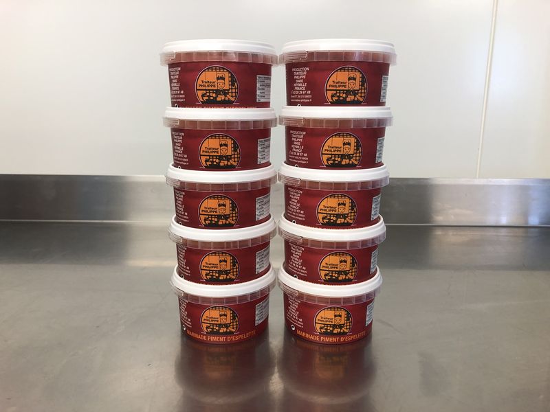 Marinade au piment d'Espelette - Lot de 10