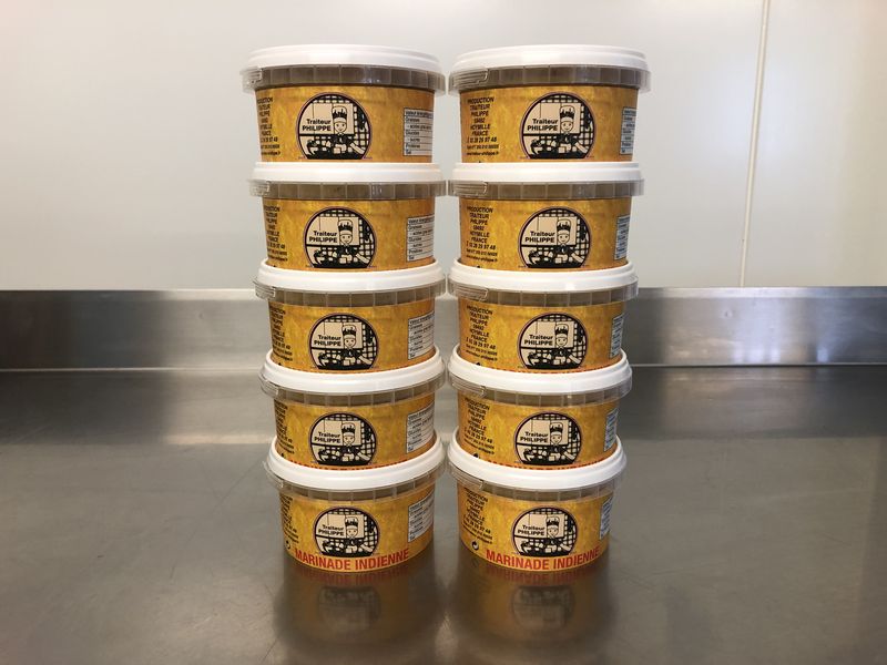 Marinade Indienne - Lot de 10