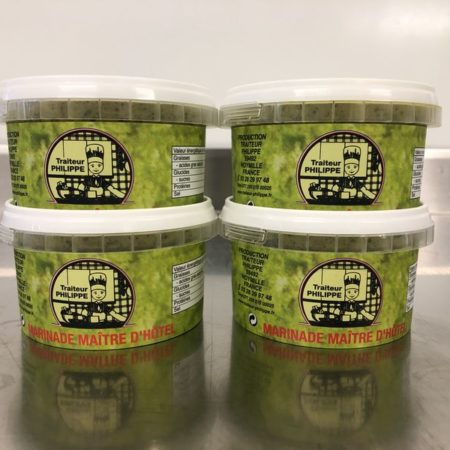 Marinade Maître d'hôtel - Lot de 4
