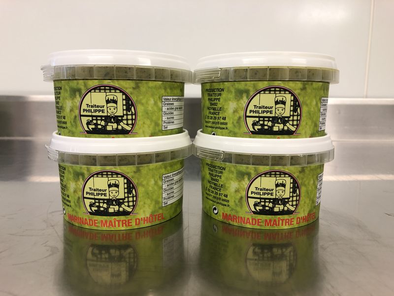 Marinade Maître d'hôtel - Lot de 4