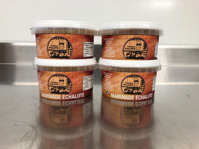 Marinade à l'échalote - Lot de 4