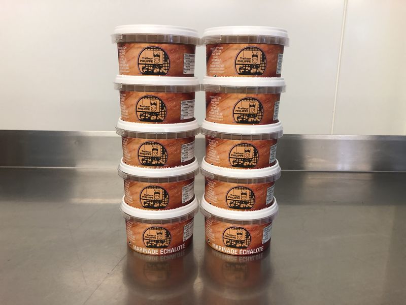 Marinade à l'échalote - Lot de 10