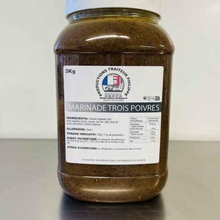 Marinade Trois Poivres (3 L)